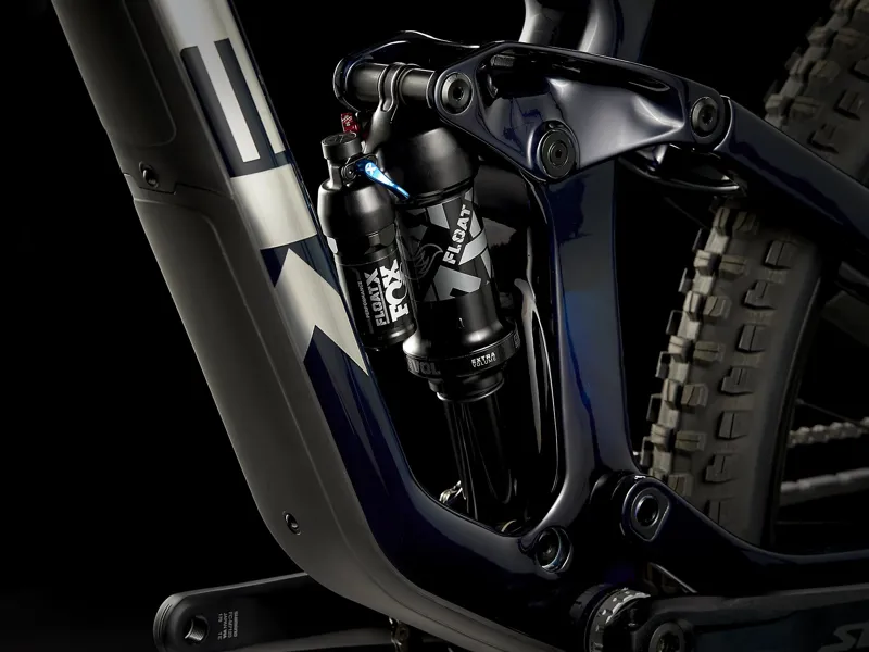 Trek Slash 9.7 SLX/XT Mountain Bike 2023 Blue Smoke/Trek Black-4